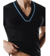 2xist Liquid Cotton Square Cut V-Neck Shirt